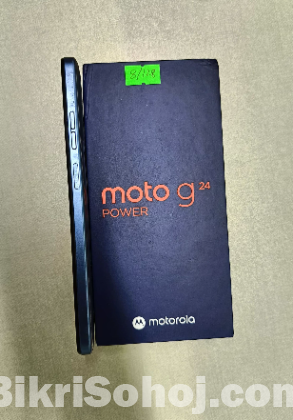 Motorola g24 power ( 8/128) full fresh.
